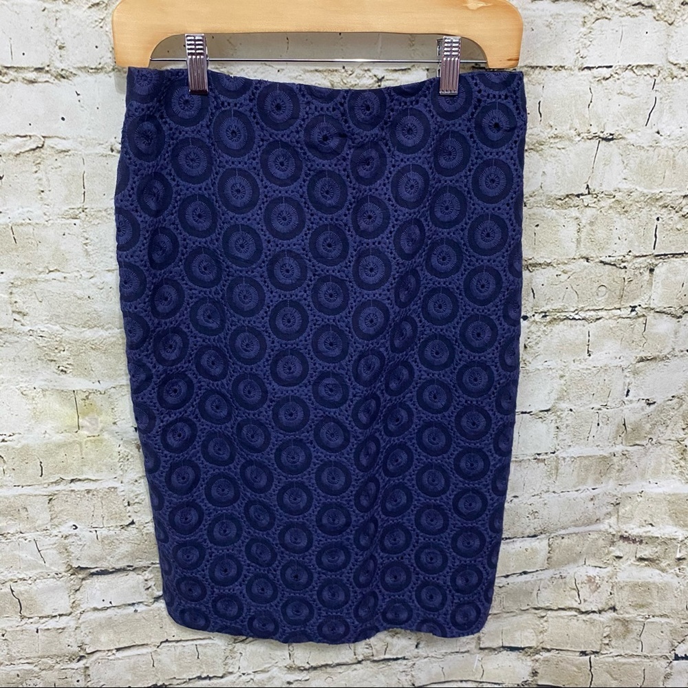 DE Collection Crochet Lined Blend Pencil Skirt
